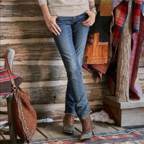 Driftwood Audrey Straight Dark Wash Jeans 28